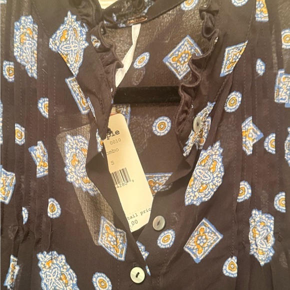 NWT Free People Long Sleeve Dress/Tunic Size Small - Picture 5 of 9